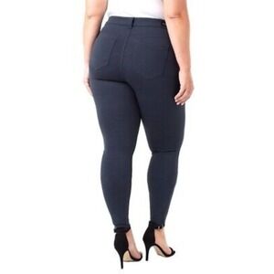 NWT Liverpool 22W Madonna Legging Point Pants Skinny Dk Night Blue 113904